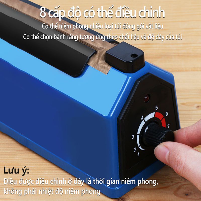 Máy hàn miệng túi thân thép