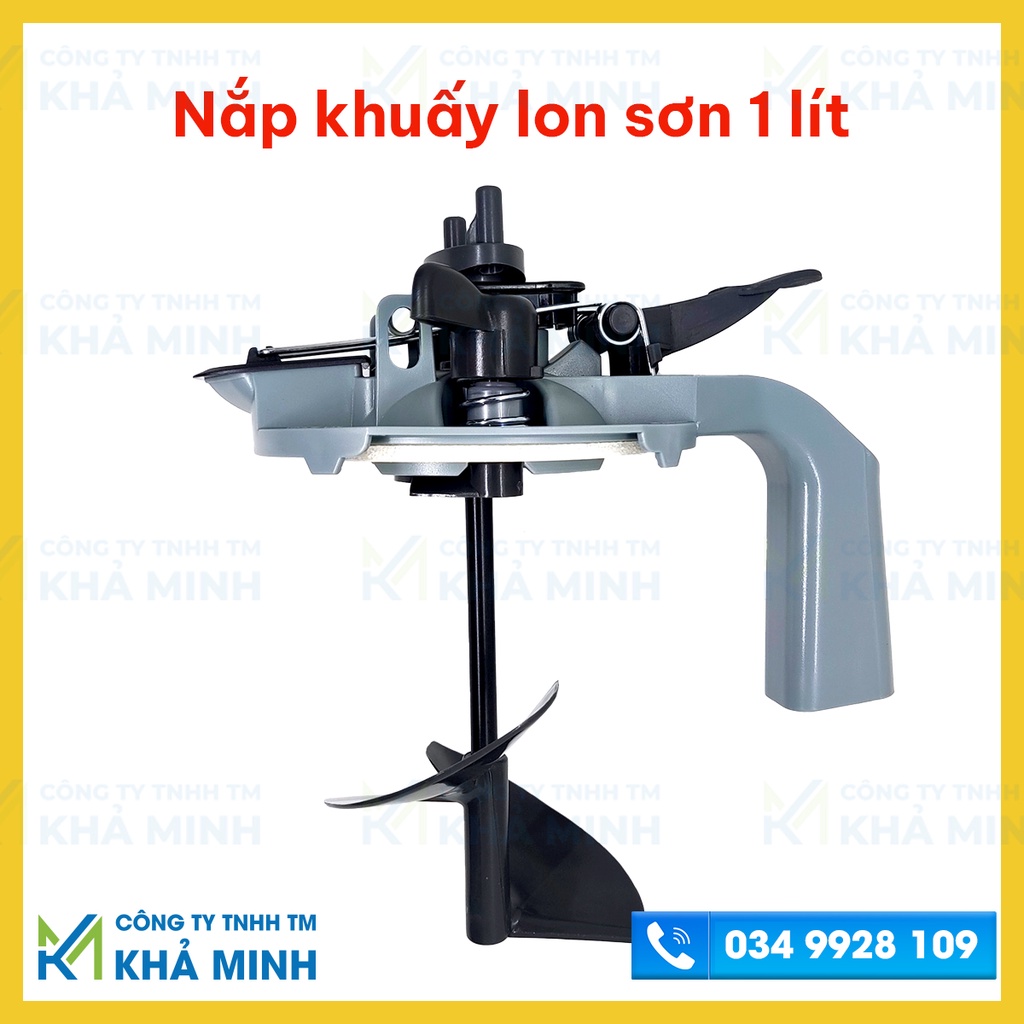 Nắp đậy cho máy khuấy sơn, nắp trộn sơn dùng cho lon sơn 1 lít