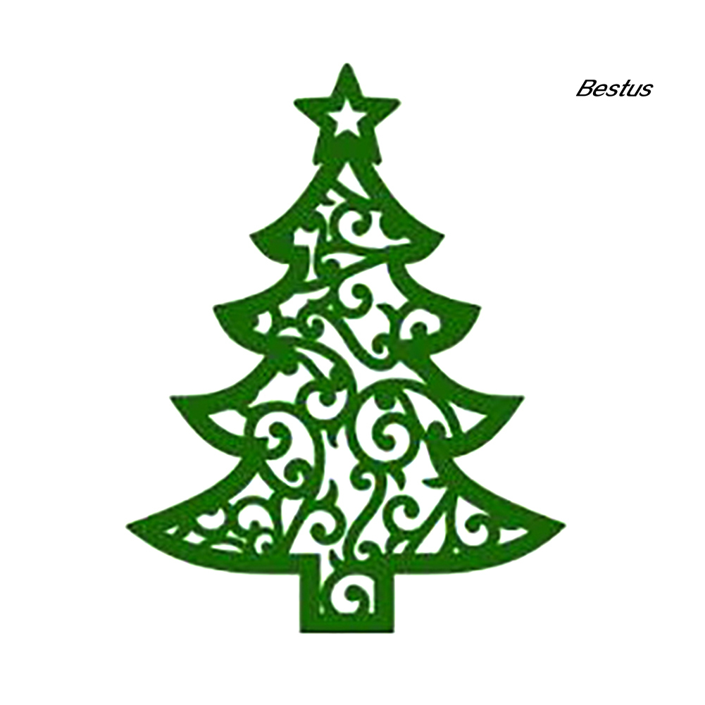 【BEST❀】Christmas Tree Cutting Die DIY Scrapbook Emboss Paper Cards Stencil Mold Decor