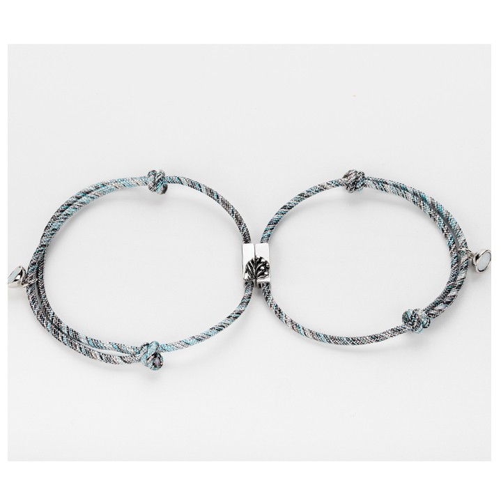 Vòng Tay Đôi Dây Dệt Thủ Công Núi &amp; Biển - LTD01 - Bảo Ngọc Jewelry