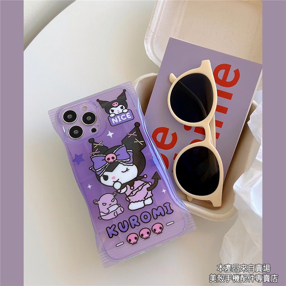 Ốp Điện Thoại Họa Tiết Kuromi Sanrio Melody Dễ Thương Dành Cho Iphone 12 11 pro max xs xr