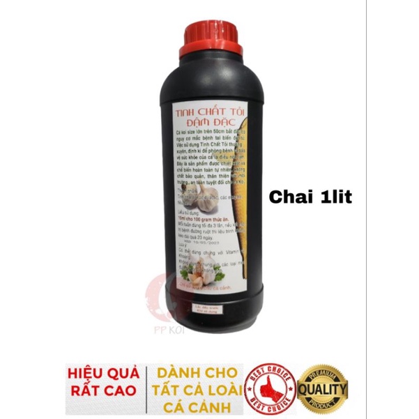 TINH CHẤT TỎI THIẾT YẾU CHO CÁ KOI