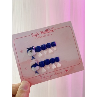 Nailbox thiết kế - móng chân vẽ hoạt hình a93