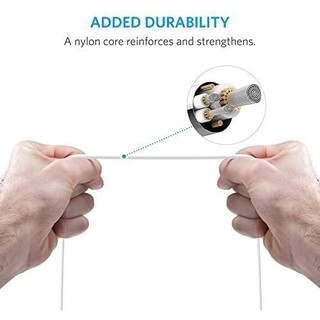 Cáp MFI Lighting Anker A7101 dài 0,9m cho iPhone, iPad