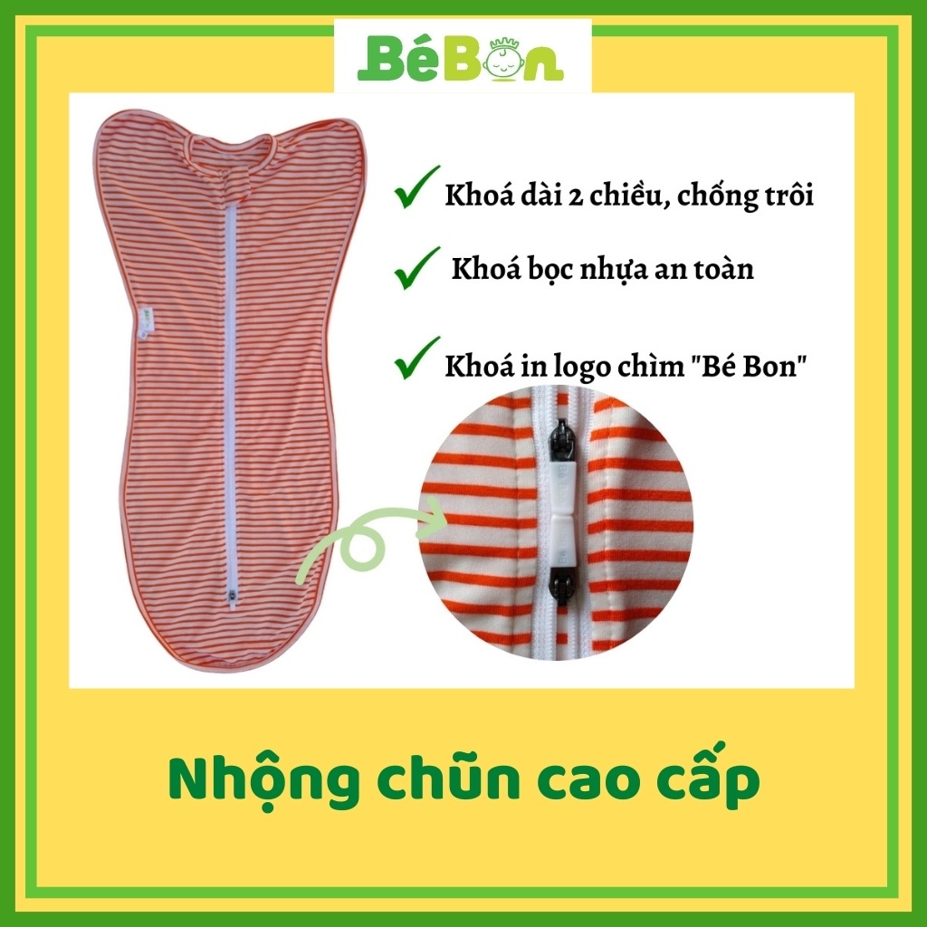 Nhộng Chũn Bé Bon Quấn chũn Bé Bon - [Giúp Bé Ngủ ngon, Sâu giấc, không giật mình]