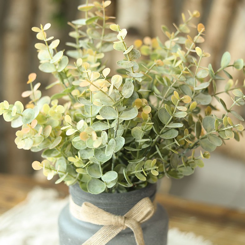 Cành cây giả Decor - Cành lá ngâu trang trí