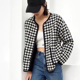 Áo khoác dạ tweed tuồn mo&co cao cấp