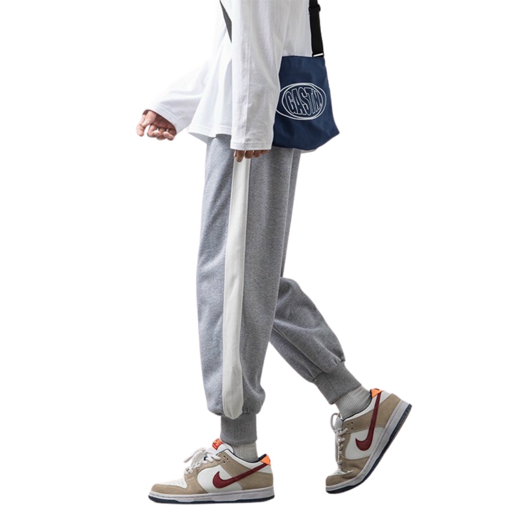 Quần jogger nam nữ thun nỉ thể thao gym