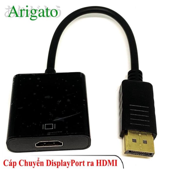 Cáp chuyển đổi Display Port sang HDMI 15cm (Trắng)