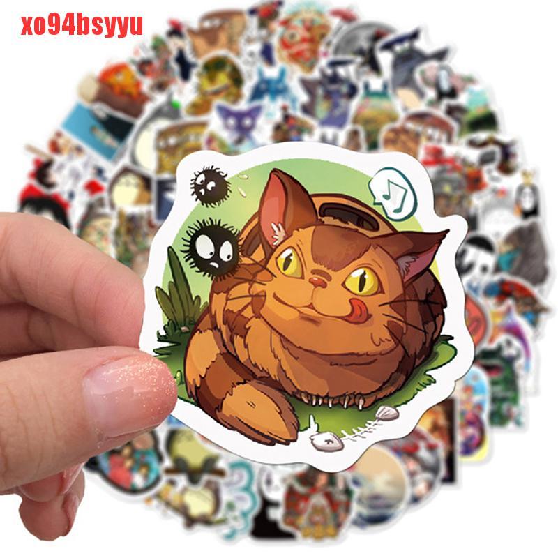 Bộ 100 Sticker Hoạt Hình Spirited Away xo94bsyyu