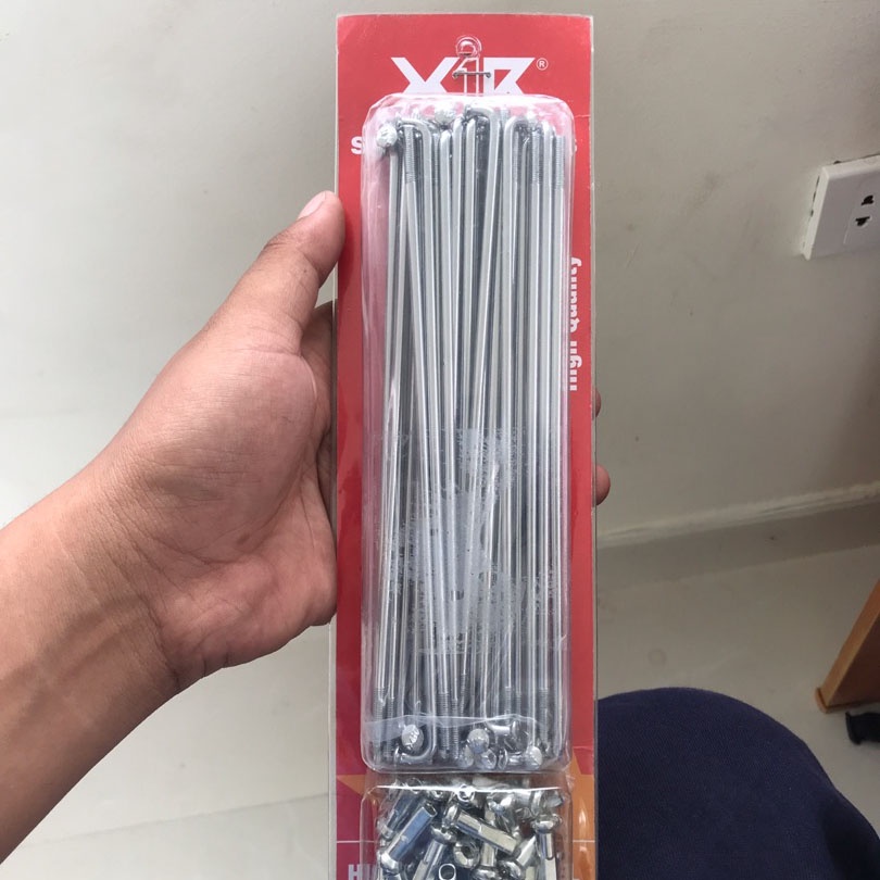 Căm X1R mạ crom chính hãng gắn mọi dòng xe máy size 149, 157, 184 full hộp