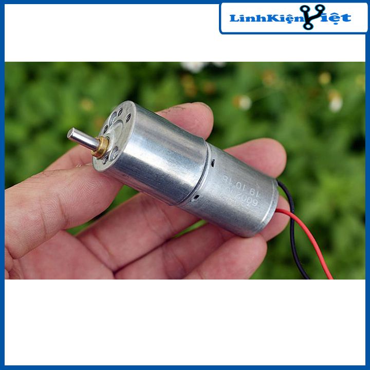 Động cơ giảm tốc ZGB-370 3.7-12VDC bánh răng kim loại tốc độ 34-45 Vòng/Phút