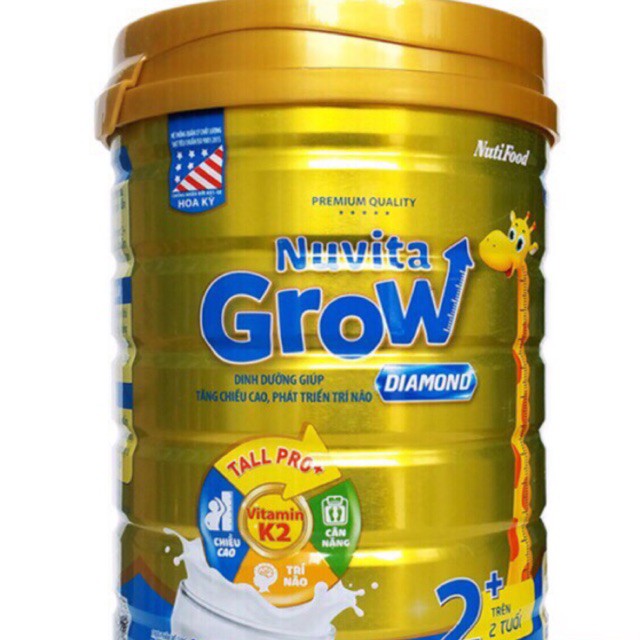 Sữa NuvitA Grow diamond 2+ 400g