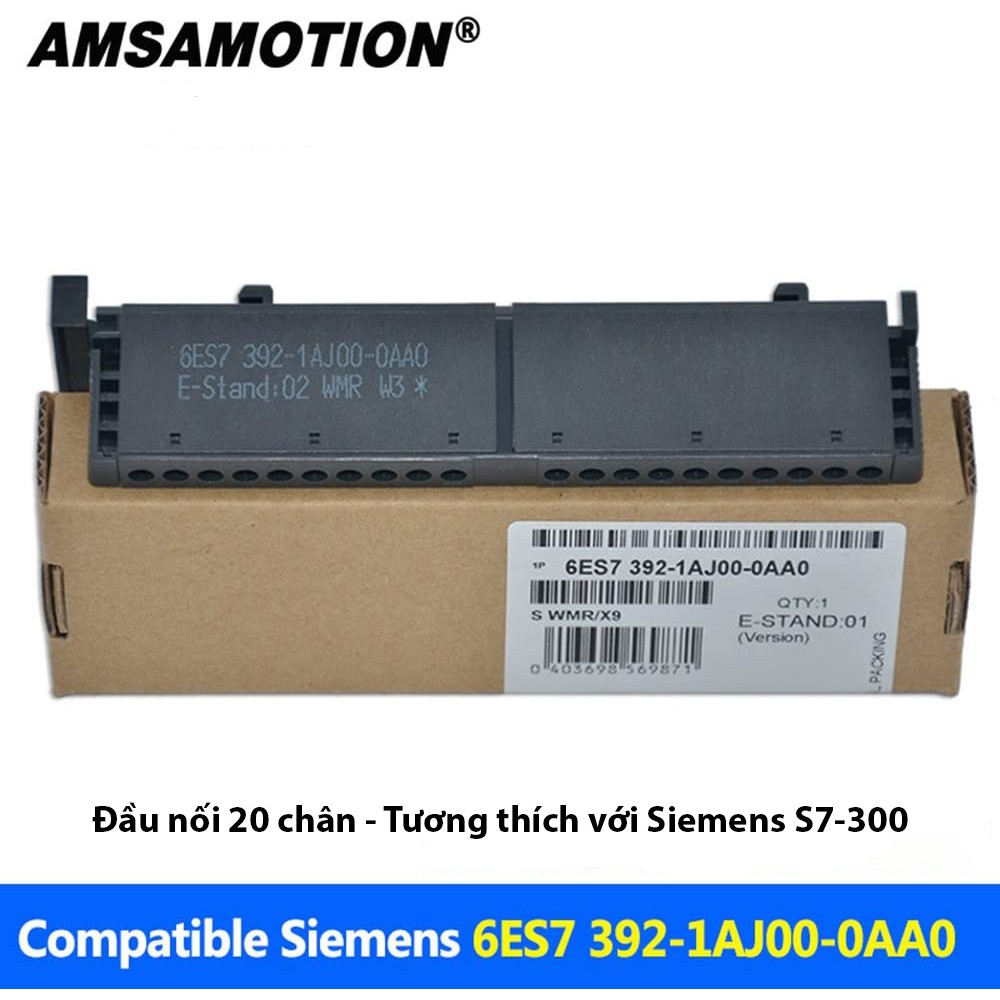 Đầu nối 20-Pin-6ES7392-1AJ00-0AA0 cho PLC S7-300