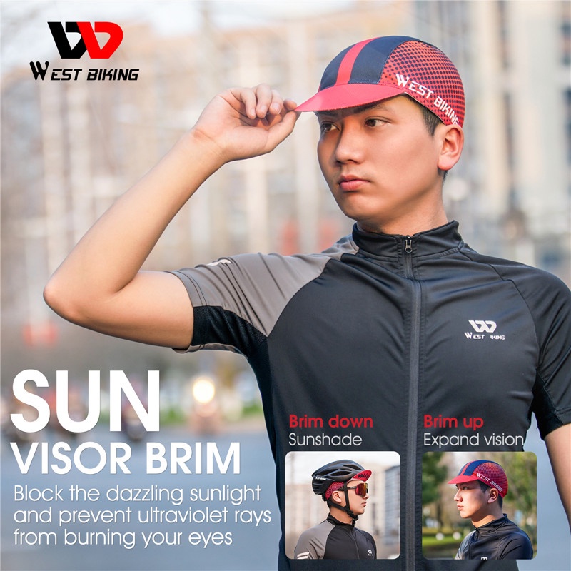 Mũ trùm đầu WEST BIKING chống tia UV thời trang mùa hè sành điệu cho nam và nữ