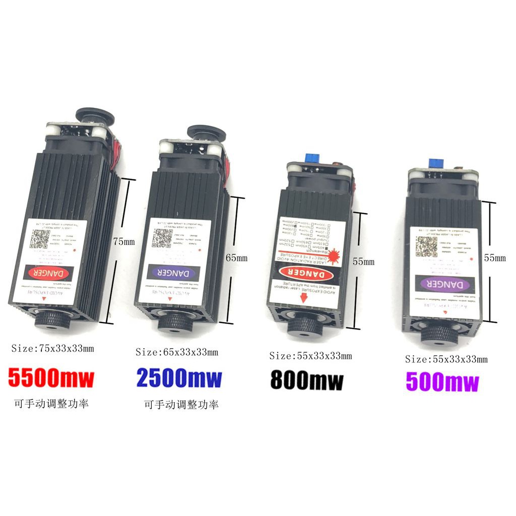 Đầu cắt Laser Diot 0,5W
