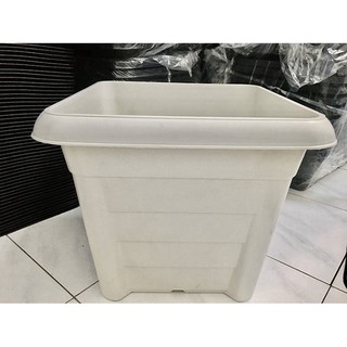 (SIÊU KHUYẾN MÃI) (GIÁ SỐC) Chậu Nhựa Vuông Lớn, Dày Bền Đẹp Trồng Rau - Trồng Cây - Hoa Kiểng (47cmx47cmxH39cm) - Giá S