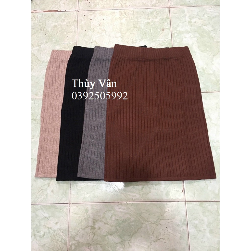 Chân váy len tăm ngắn Quảng Châu loại 1 | BigBuy360 - bigbuy360.vn