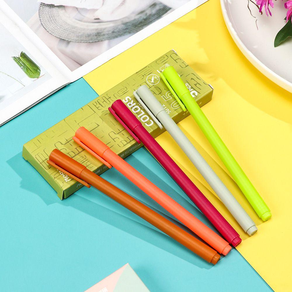PISTA Hộp 5 Bút Mực Nước Màu Sắc Xinh Xắn