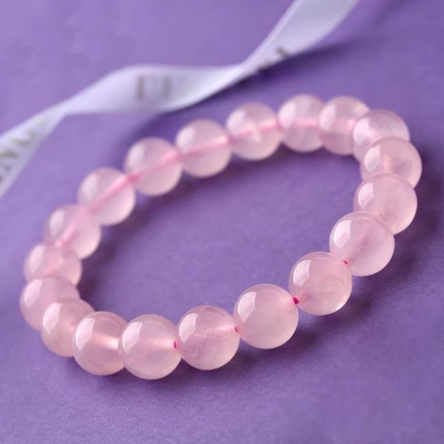 Vòng tay đá Rose Quartz