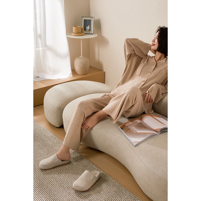 Dép bít mũi POSEE PS04015W chống trượt thoải mái sang trọng cho nữ