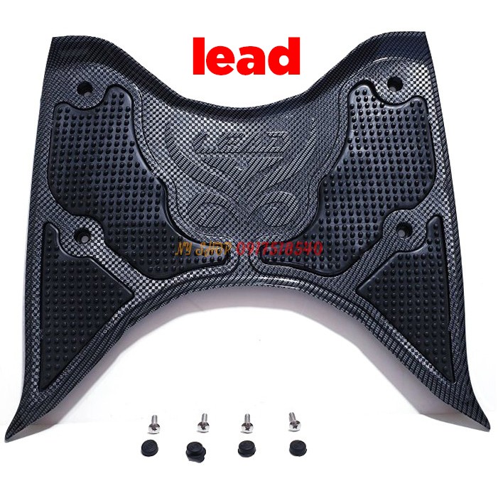 ✅thảm để chân LEAD full carbon