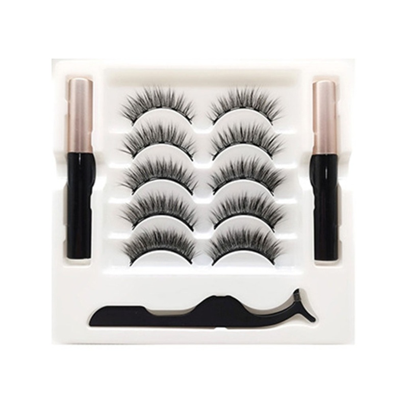 Bộ Bút Kẻ Mắt Dạng Lỏng Kèm Lông Mi Giả Từ Tính YOUYO