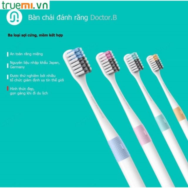 Sẵn Bán-Bàn chải đánh răng Doctor B Xiaomi 2019