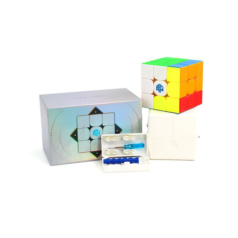 Rubik GAN 11 M PRO 3×3 Stickerless (có nam châm) hàng chính hãng cao cấ