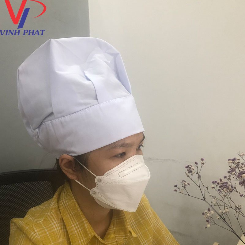 Nón Đầu Bếp Mũ Bánh Bao Bếp Trưởng, Nhà Hàng