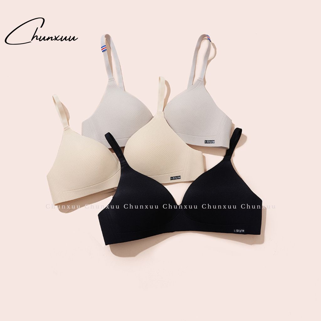 Áo ngực nữ không gọng CHUNXUU, đệm mỏng nâng ngực nhẹ nhàng có lỗ thông hơi - AV18