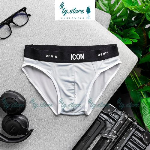 Quần Sịp Nam Tam Giác Hàng Xuất Xịn Cao Cấp Combo 4 Cái, Quần Lót Nam Thun Lạnh Co Dãn 4 Chiều IC-C.