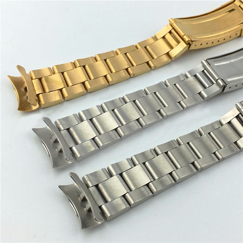 Dây Đeo Đồng Hồ Bằng Thép Không Gỉ 20mm Thời Trang Cho Rolex