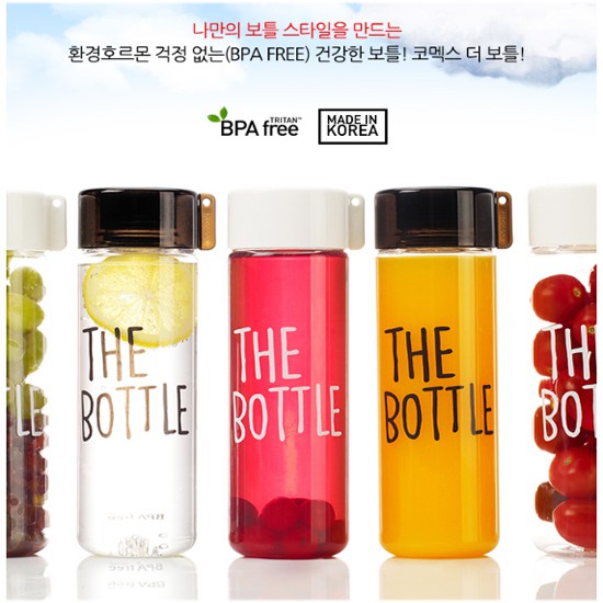 Bình nước nhựa Komax The Bottle 550ml