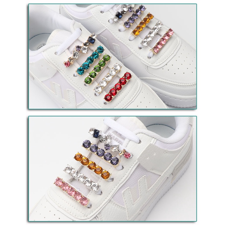 1 Khóa Dây Giày Đính Đá Sáng Lấp Lánh