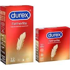 [Siêu khuyến mãi] Mua một hộp bao cao su Durex 12 bao Fertherlite tặng ngay 1 hộp Durex Fertherlite (3 bao)(Chính hãng)