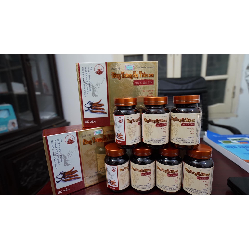Đông trùng hạ thảo SYN Hỗ trợ bồi bổ cơ thể, tăng cường sức khoẻ, nâng cao sức đề kháng, giúp ăn ngon miệng