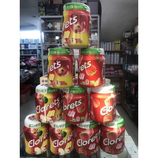 Kẹo cao su clorets trái cây 140g - vị táo/ vị dâu - hàng nhật nội địa