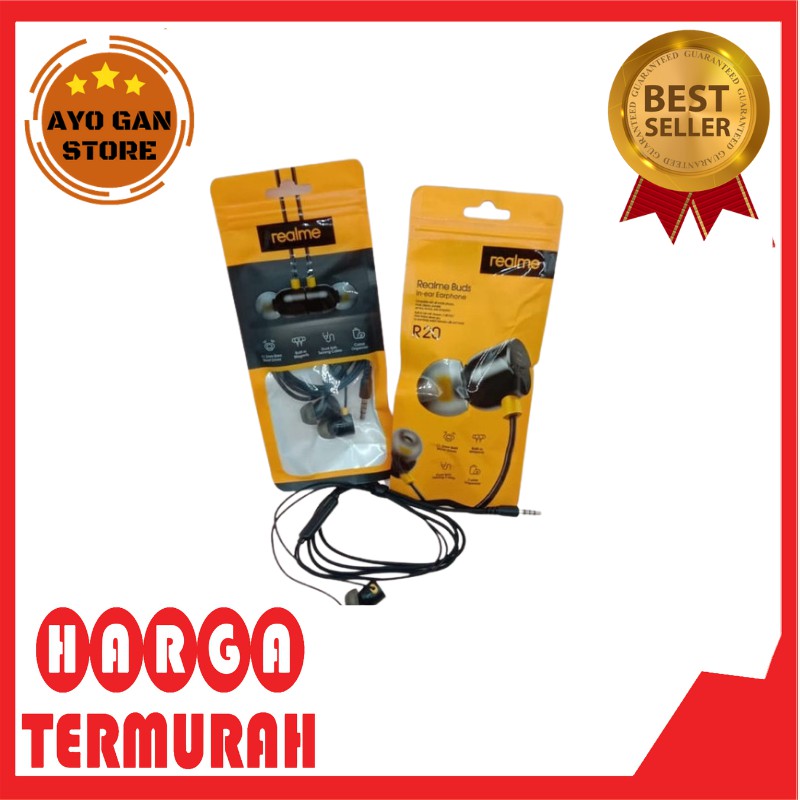 REALME Tai Nghe Màu Đen R20 Rảnh Tay | BigBuy360 - bigbuy360.vn