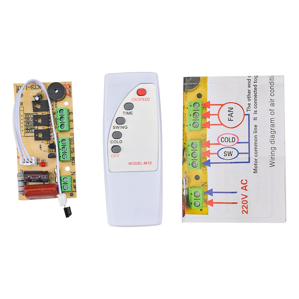 Bảng mạch điều khiển quạt tản nhiệt làm mát PCBFUN công suất cao 300W tiện lợi