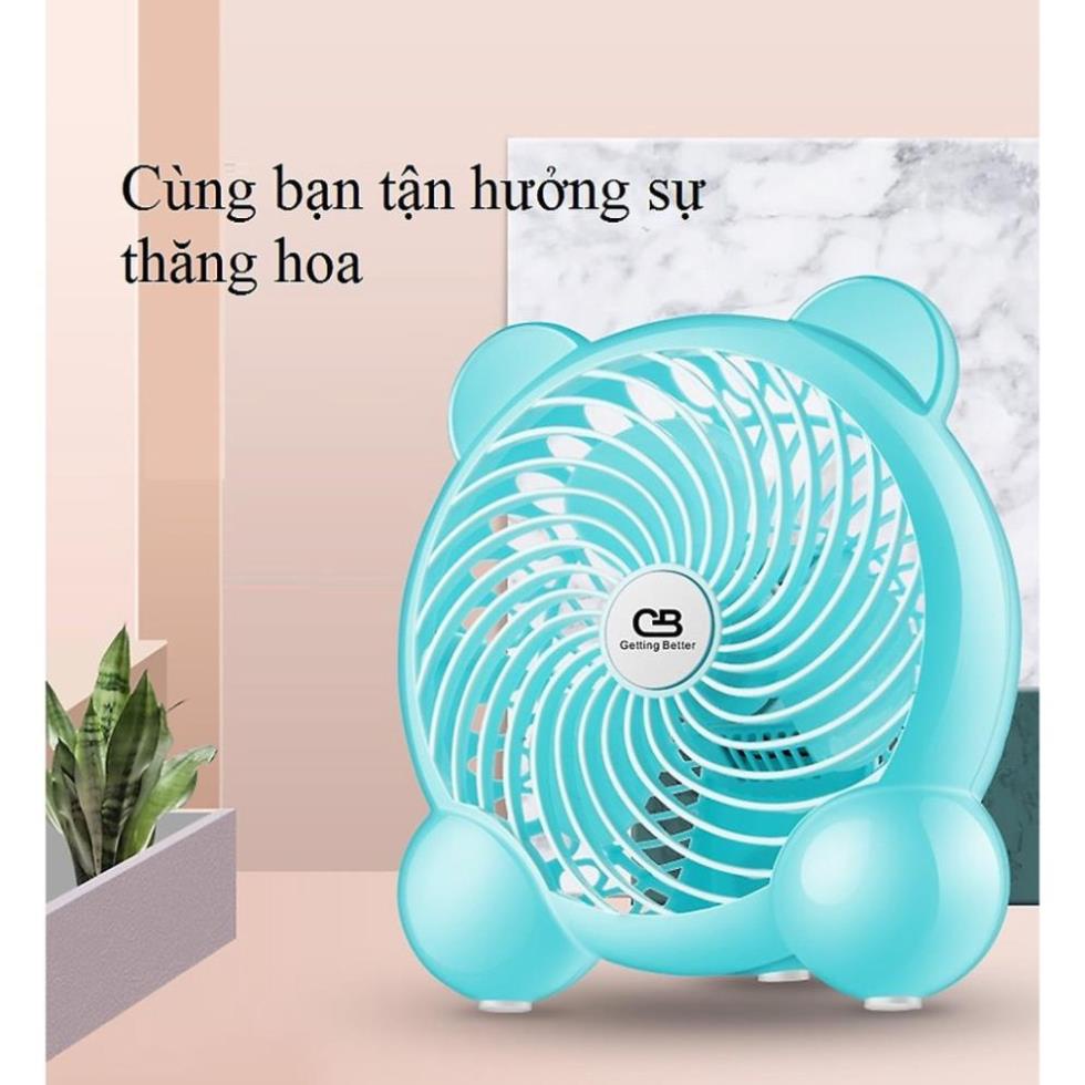 Quạt văn phòng mini điều chỉnh 2 tốc độ gió | BigBuy360 - bigbuy360.vn