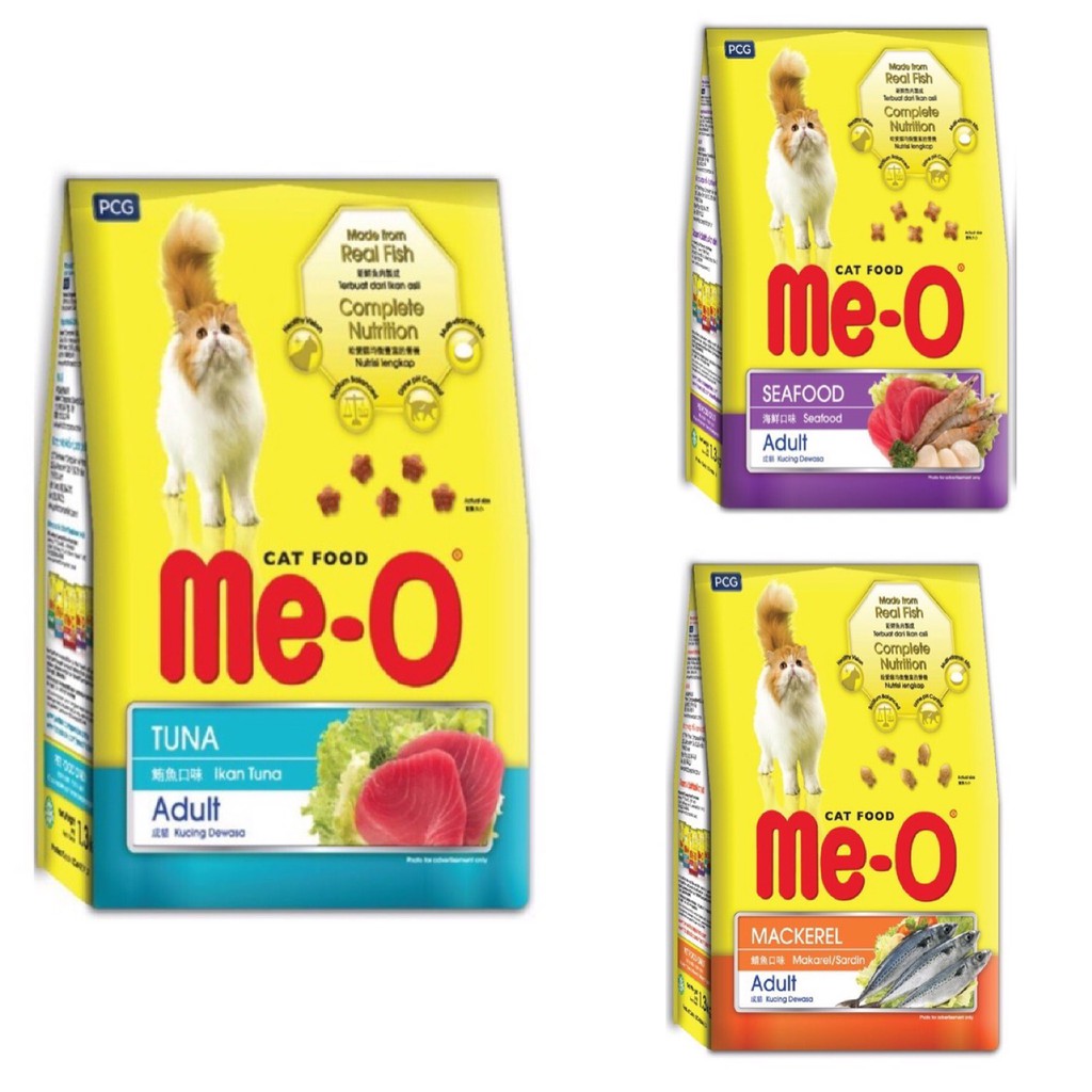 Thức Ăn Hạt Cho Mèo Me-O 350gr