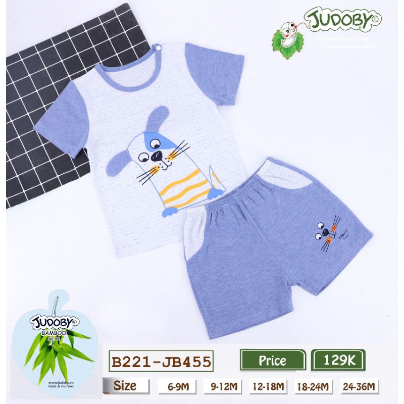 (9-36m)Bộ côc tay ,bộ phông cọc tay judoby vải bamboo sợi tre mát mềm mịn dành cho bé trai và bé gái