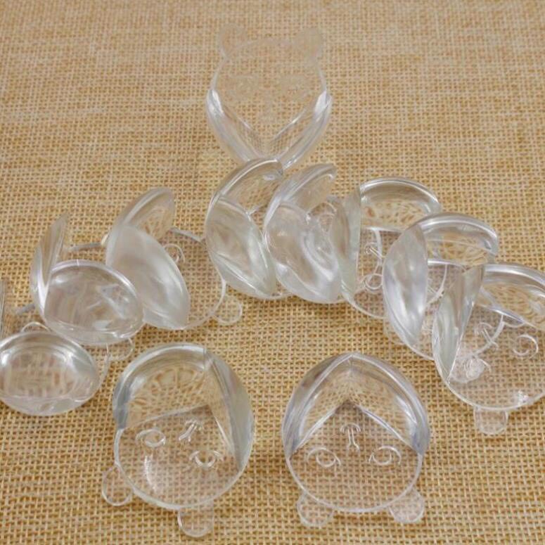 Set 4 Miếng Bịt Góc Bàn, Bọc Cạnh Bàn Silicon Tránh Va Đập, An Toàn Cho Bé Và Người Già