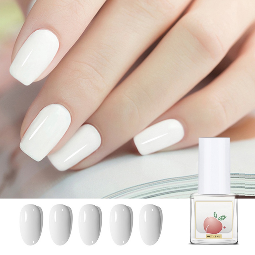 Sơn Móng Tay 8ml Tự Nhiên Không Mùi Chống Nước Cho Nữ