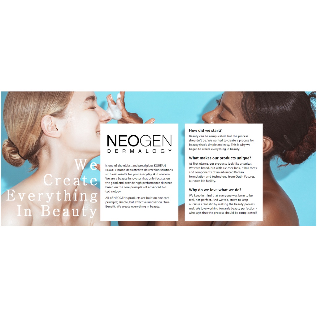 NEOGEN Sữa Rửa Mặt Tạo Bọt Tươi Mát 160g