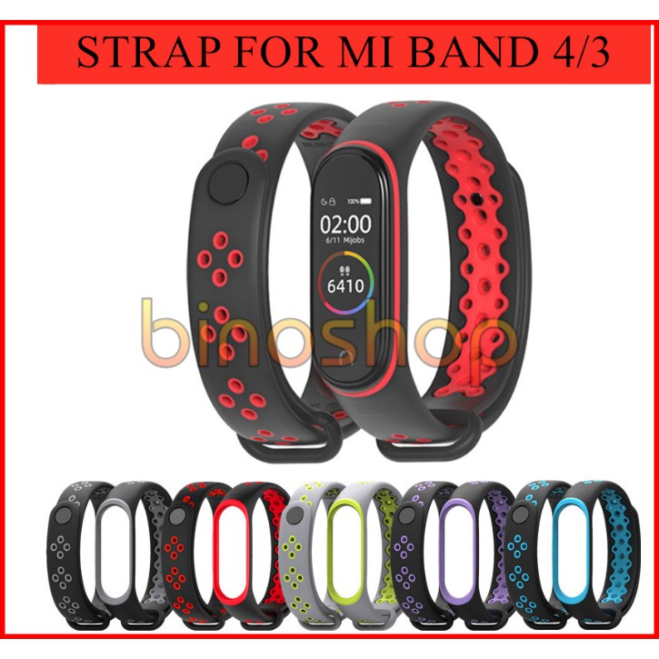 [Mã ELFLASH5 giảm 20K đơn 50K] [Xiaomi Miband 4] Dây Nike Sport dành cho Xiaomi Miband 4