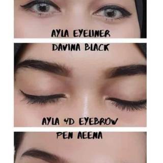 Bút Kẻ Mắt Màu Đen Và Nâu ALEENA.AEENA