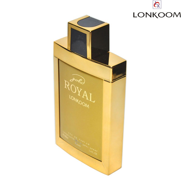 Nước hoa nam Royal Gold Lonkoom nồng độ EDP hàng chính hãng lưu hương 7-8 giờ