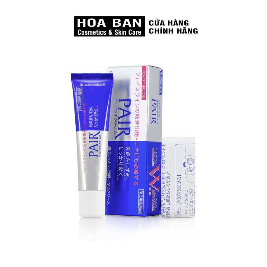 kem giảm mụn pair Kem Pair Acne Care Cream W giảm MỤN SỐ 1 NHẬT BẢN